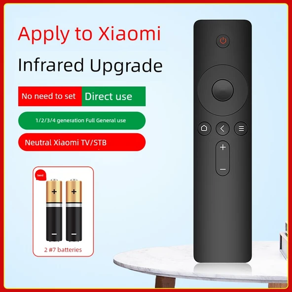 TV Kumandası - Xiaomi - Kızılötesi Gelişmiş - Pilli