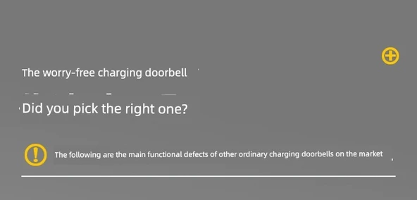 Akıllı Kablosuz Şarjlı Kapı Zili - Siyah - 3 Verici 2 Alıcı - Resim 10