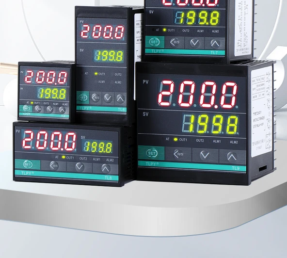TL6 Dijital Sıcaklık Kontrol Cihazı - E Tipi Çift Çıkışlı (Röle/Solid State SSR) - 7