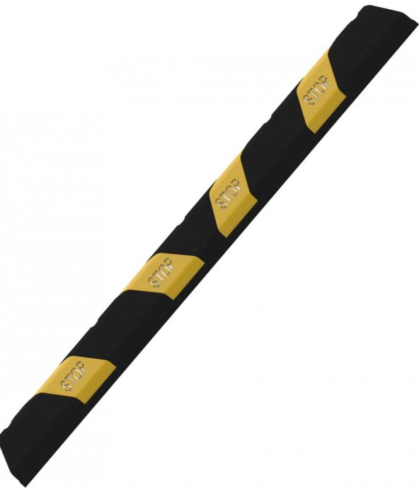 110 Cm Yüksek Performans Araç Stoperi Siyah-Sarı x 4 Adet - 5