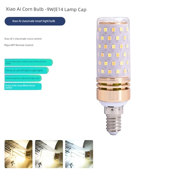 Xiaomi Small Love Mısır Ampul 9W E14 (Xiao Ai Ses Kontrolü)