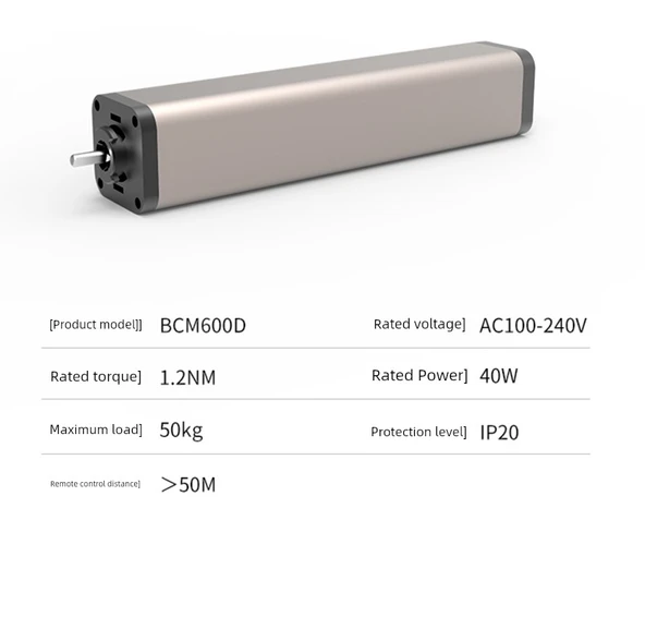 ZK01 Akıllı Elektrikli Perde Motoru - 1 Özel Üretim - 6