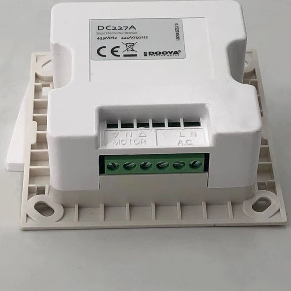Akıllı Ev Perde Kontrol Anahtarı - Tek Kanallı 433MHz - DC227A - 5