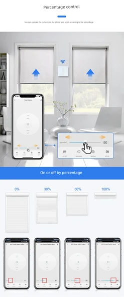 Akıllı Zigbee Perde Anahtarı - ABD-Avustralya Zigbee Versiyonu - 7