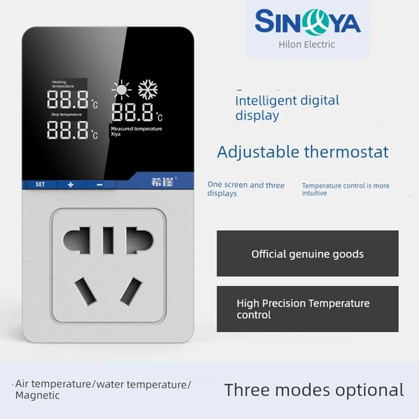 Dijital Termostat Kontrol Cihazı 2.2kW + 2m Su Sıcaklık Sensörü - 3
