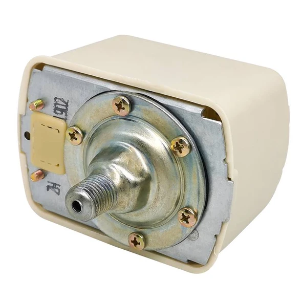 220V Su Pompası Basınç Anahtarı - Çikolata Rengi (Basınç Göstergeli) - 6