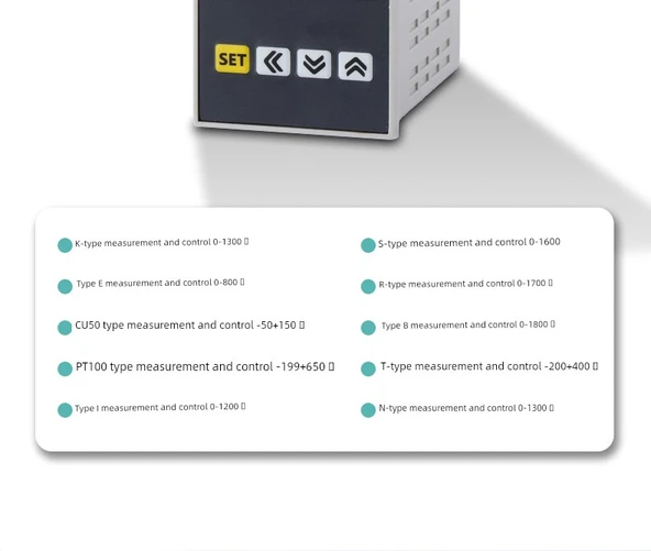 TL5H Dijital Akıllı Sıcaklık Kontrol Cihazı 220V - PT100 Tipi 30A Röle Çıkışı - 10