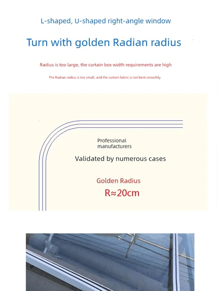 Akıllı Elektrikli Perde Rayı - Özel Maliyetler İçin Danışın - 4