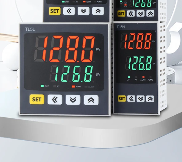 TL5H Dijital Akıllı Sıcaklık Kontrol Cihazı 220V - K Tipi Çift Çıkışlı Röle/SSR - 7