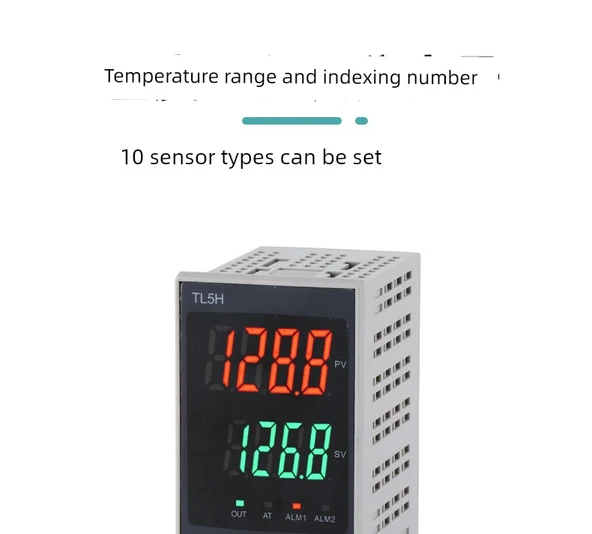 TL5H Dijital Akıllı Sıcaklık Kontrol Cihazı 220V - K Tipi Çift Çıkışlı Röle/SSR - 9
