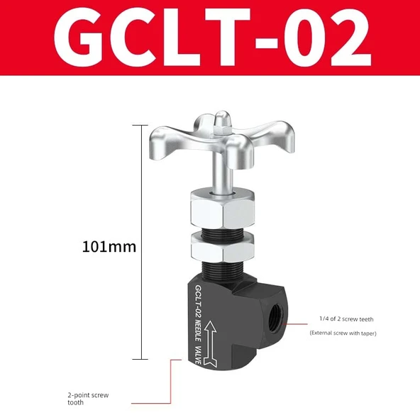 Negatif Basınç Ölçer Anahtarı GCLT-02 - Dik Açı 2 Nokta