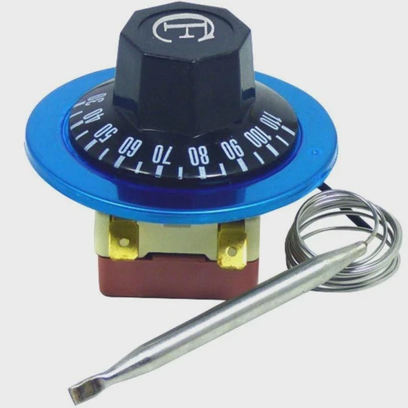 Ayarlanabilir Termostat Vanası - Tripod 0-40 Derece 1.5 Metre Kablo - 4