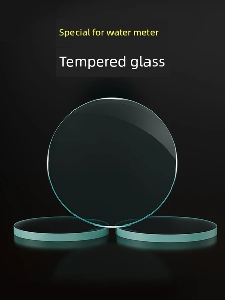 Dış Mekan Su Sayacı Donma Önleyici Aksesuar - 101mm * 8mm Temperli Cam - 1 Alana 1 Bedava - 2