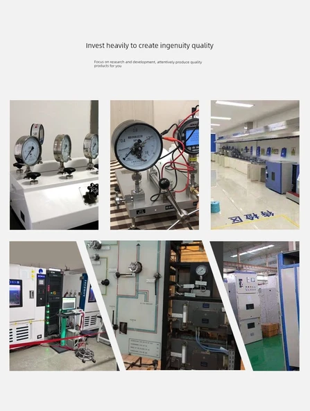 Tam Plastik Diyaframlı Manometre - 0-1MPa - 11