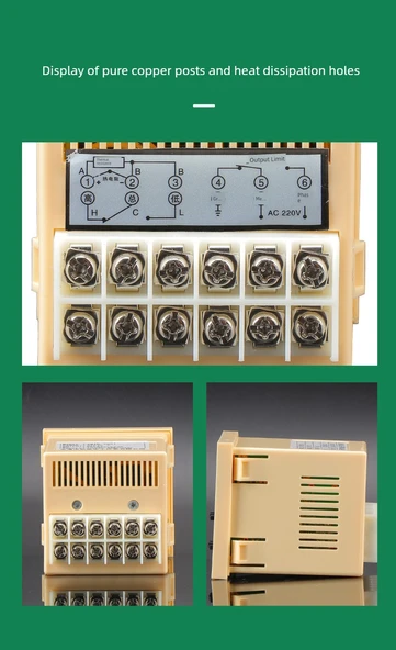 Dijital Ekranlı Sıcaklık Kontrol Cihazı - XMTD-2201 K Skalası (0-400 Derece) - 11