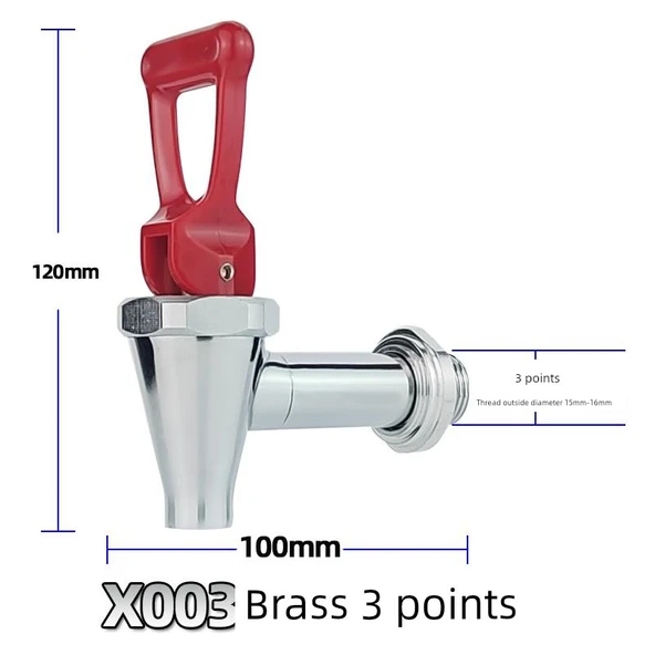 Elektrikli Su Isıtıcı Musluk - X003 Pirinç 3 Nokta