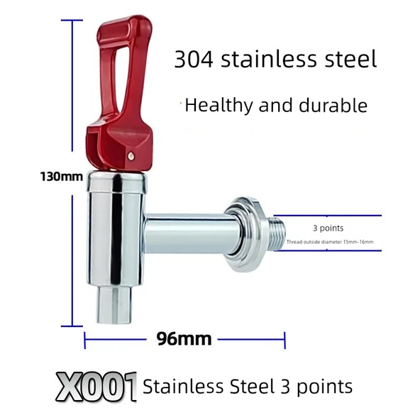 Elektrikli Su Isıtıcı Musluk - X002 Pirinç Tombul 3 Nokta - 8