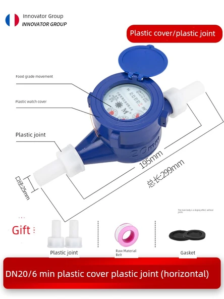 Su Sayacı - DN20/6 Mini ABS Plastik