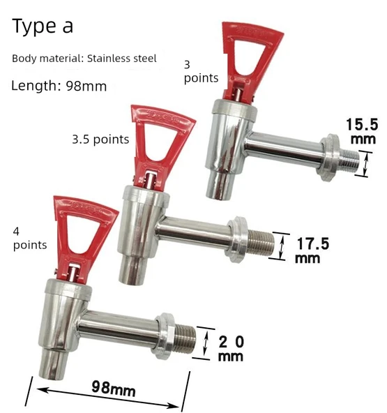 Elektrikli Su Isıtıcı Musluk - Tip a 3 Noktalı (Parlak Paslanmaz Çelik) - Resim 10