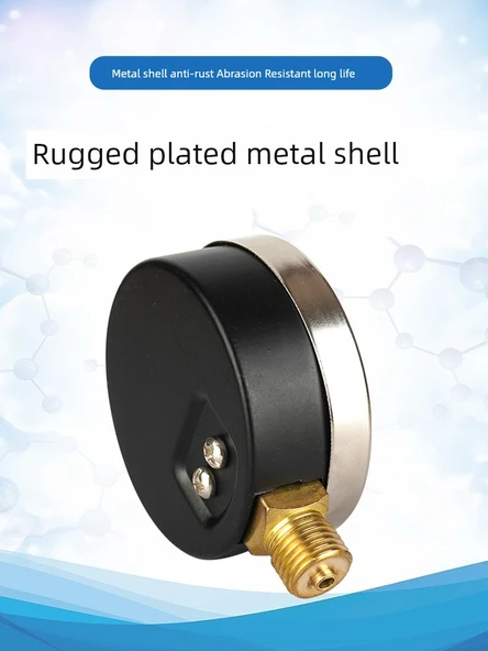 Y60 Radyal Galvanizli Manometre 0-1.0mpa /6 Dakika - 5