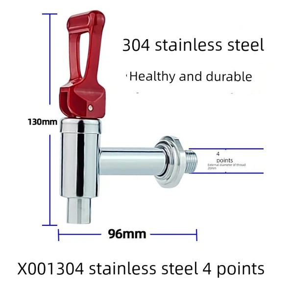 Elektrikli Su Isıtıcı Musluk - X002 Pirinç Tombul 3 Nokta - 11