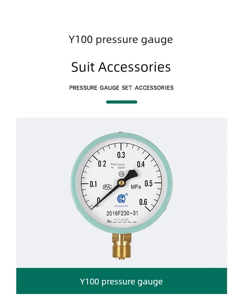 Y100 Basınç Ölçer - [0-1.6mpa] 16kg - Resim 11