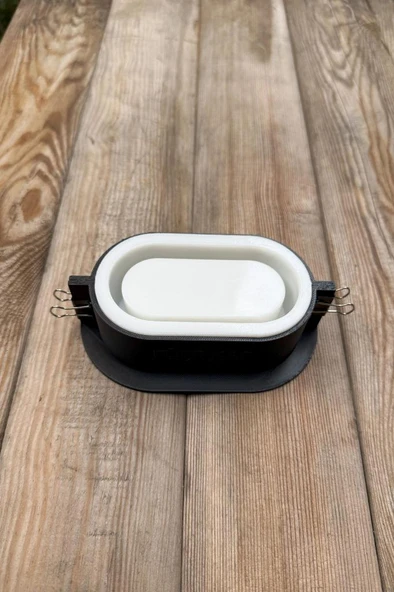 ELİPS Kasnaklı Silikon Kap Kalıbı - Resim 5