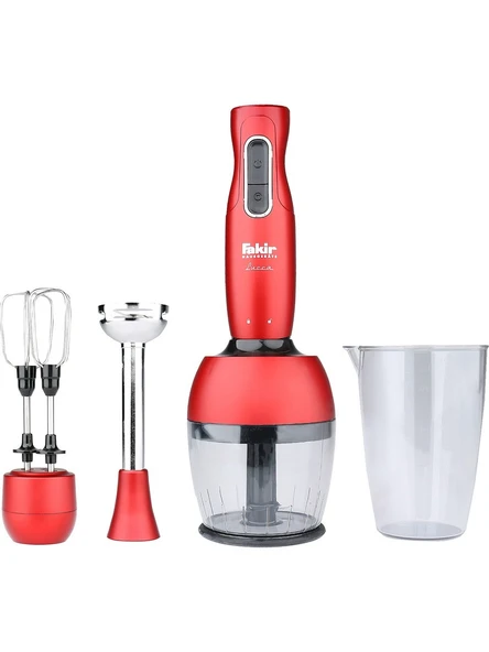 Fakir Lucca Q 1000 W Mikser & Blender Seti Kırmızı (OUTLET) ürün görseli