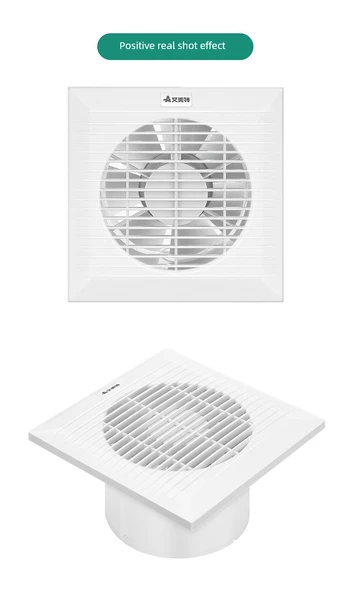 Airmate 4 inç Pencere Tipi Banyo/Mutfak Havalandırma Fanı - APC10-03 (100-115mm) - 9
