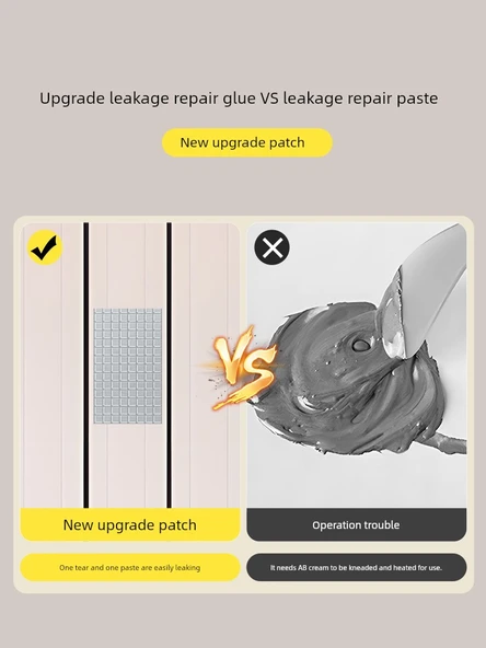 Kalınlaştırılmış Kare Alüminyum Isıtma Borusu Tamir Bandı - 10cm x 5 Metre - 3