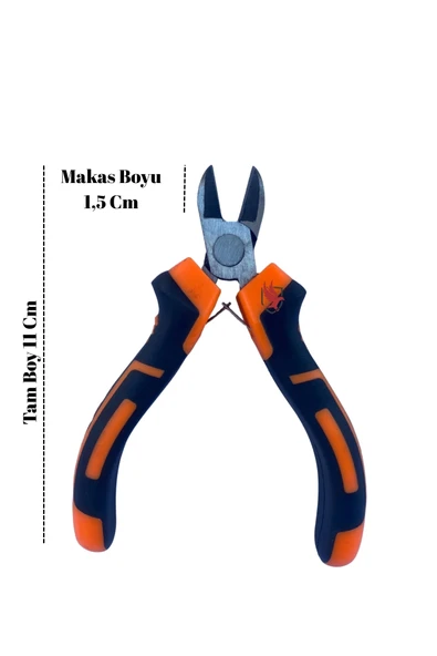 Adige Mini Küçük Yan Keski 11 Cm