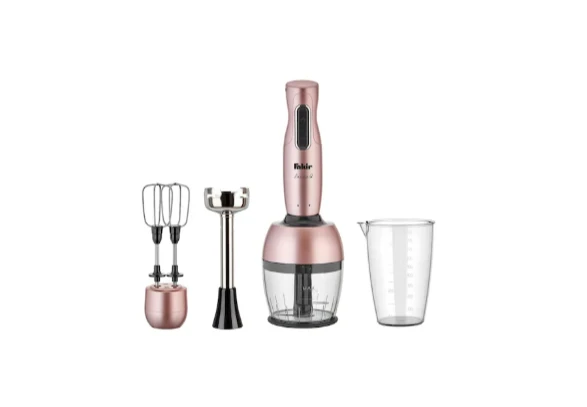 Fakir Lucca Q 1000 W Mikser & Blender Seti Rose (VİTRİN ÜRÜNÜDÜR)