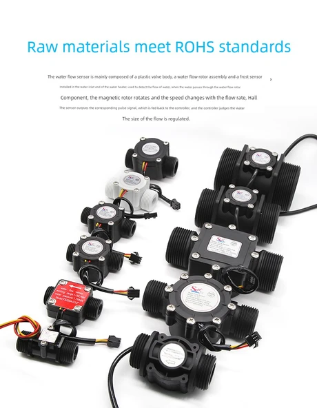 Su Akış Sensörü - 1 inç FS400A - 10