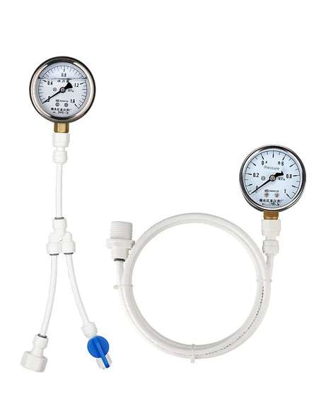 Su Basıncı Ölçüm Test Kiti - Direkt 0-1.6 Standart 4 Nokta Dış Dişli - 5