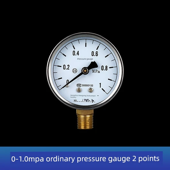 Su Basıncı Ölçüm Test Kiti - 0-1.0mpa Standart 2 Nokta