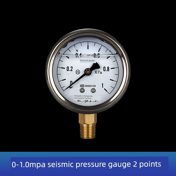 Su Basıncı Ölçüm Test Kiti - 0-1.0mpa Sismik 2 Nokta