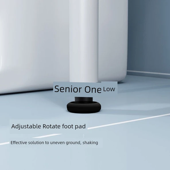 50cm Klozet Üstü Raf - Üç Katlı - Çiçek Tozu - 3