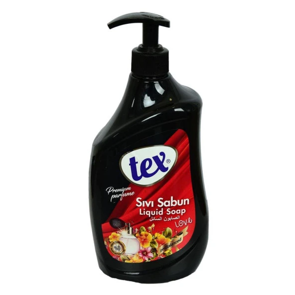 Tex Doğal Sıvı Sabun Love Premium Parfume Alkol Parabensiz 750ML