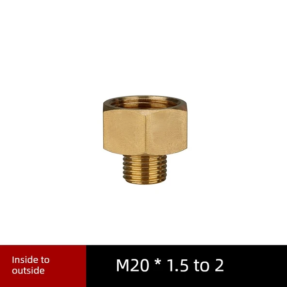 Basınç Ölçer Bakır Adaptör - M20 * 1.5 - 2