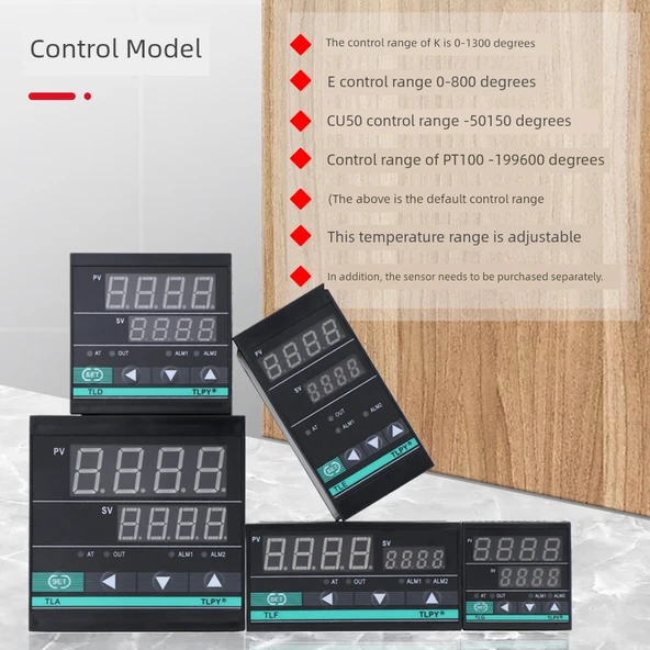 Dijital Akıllı Sıcaklık Kontrol Cihazı 96x96 Röle Çıkışlı Ayarlanabilir - 4