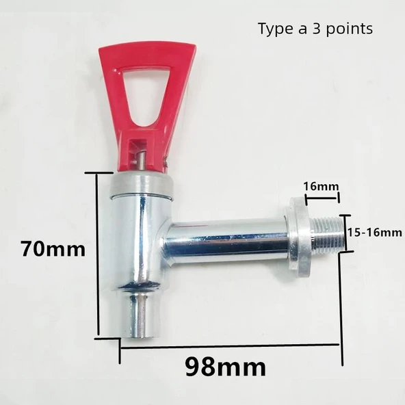 Elektrikli Su Isıtıcı Musluğu - C Tipi 6 Nokta (Geniş Akışlı) - 7