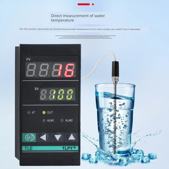 Dijital Akıllı Sıcaklık Kontrol Cihazı 96x96 Röle Çıkışlı Ayarlanabilir - 3