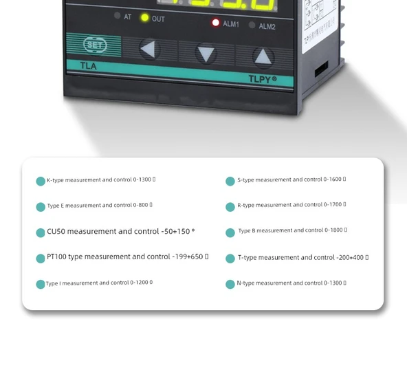 Dijital Akıllı Sıcaklık Kontrol Cihazı 96x96 Röle Çıkışlı Ayarlanabilir - 10
