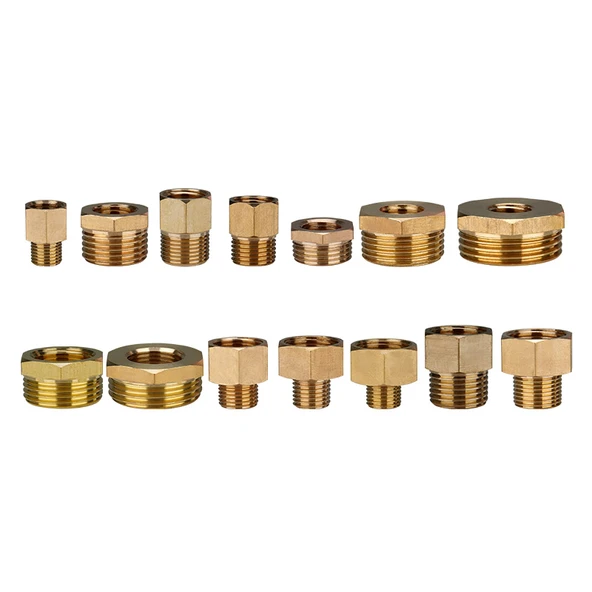 Basınç Ölçer Bakır Adaptör - M14 * 1.5 - 4 Nokta - 6