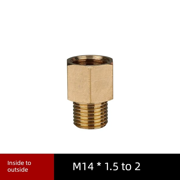 Basınç Ölçer Bakır Adaptör - M14 * 1.5 - 2