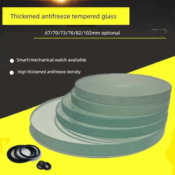 Su Sayacı Temperli Cam Antifriz Kapak Lensi - DN15/20 Conta Halkası (Çift) - 2