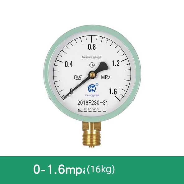 Y100 Basınç Ölçer - 0-1.6mpa [16kg]