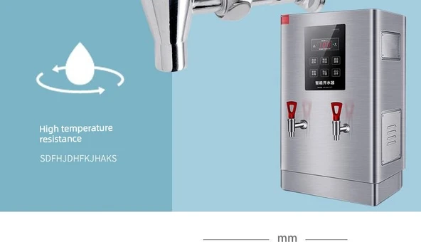 Elektrikli Su Kazanı Musluğu - Tip F 4 Nokta Tam Bakır Lüks Kısa - 9