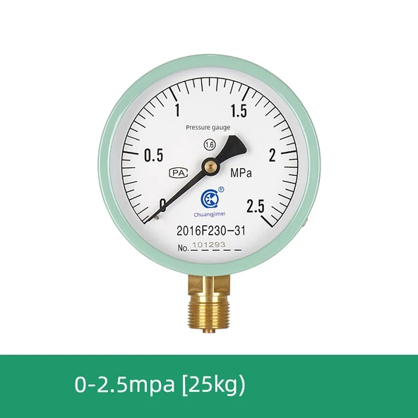 Y100 Basınç Ölçer - 0-2.5mpa [25kg]