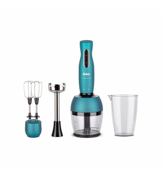 Fakir Lucca Q 1000 W Mikser & Blender Seti Turkuaz (VİTRİN ÜRÜNÜDÜR) ürün görseli
